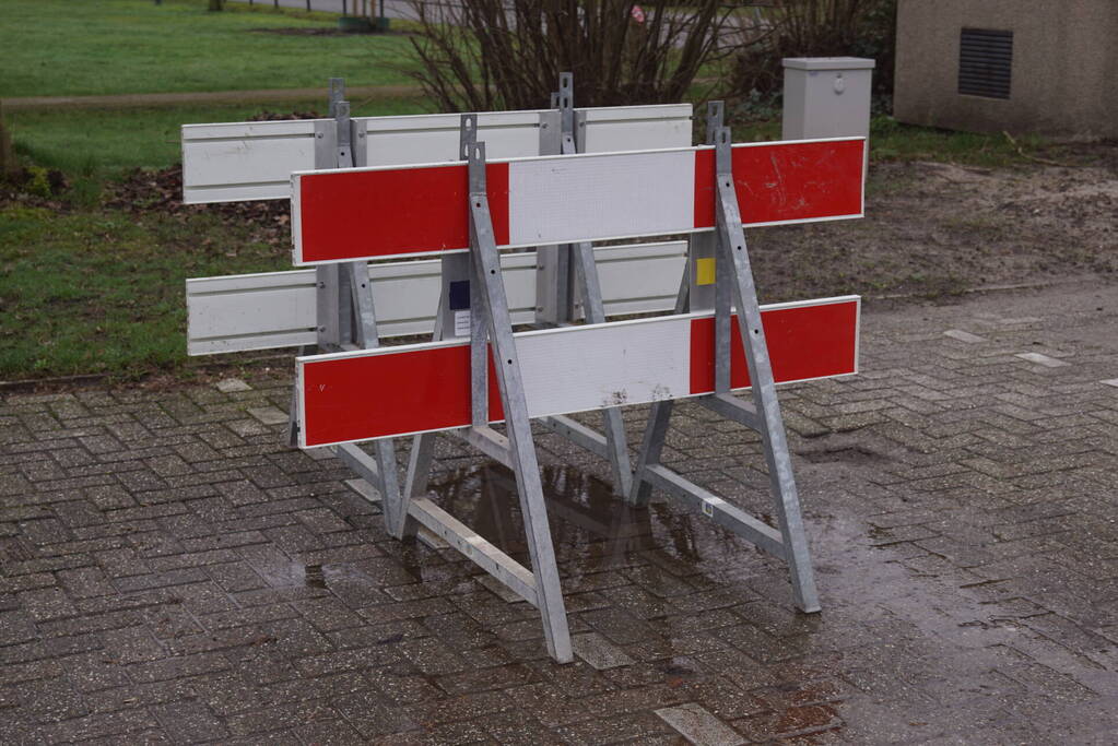 Waterleiding gesprongen op sportpark de Vinken