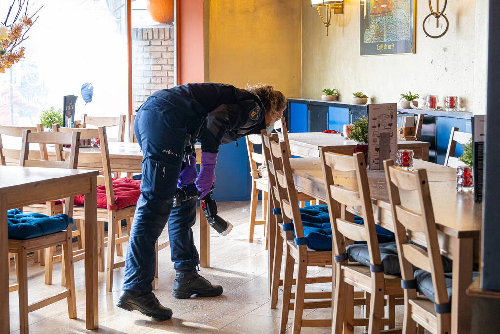 Opnieuw explosie bij café Dudok