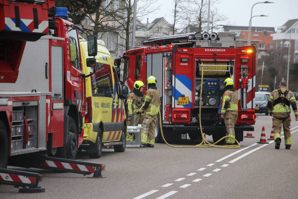 Wateroverlast nadat persoon onwel wordt in badkamer