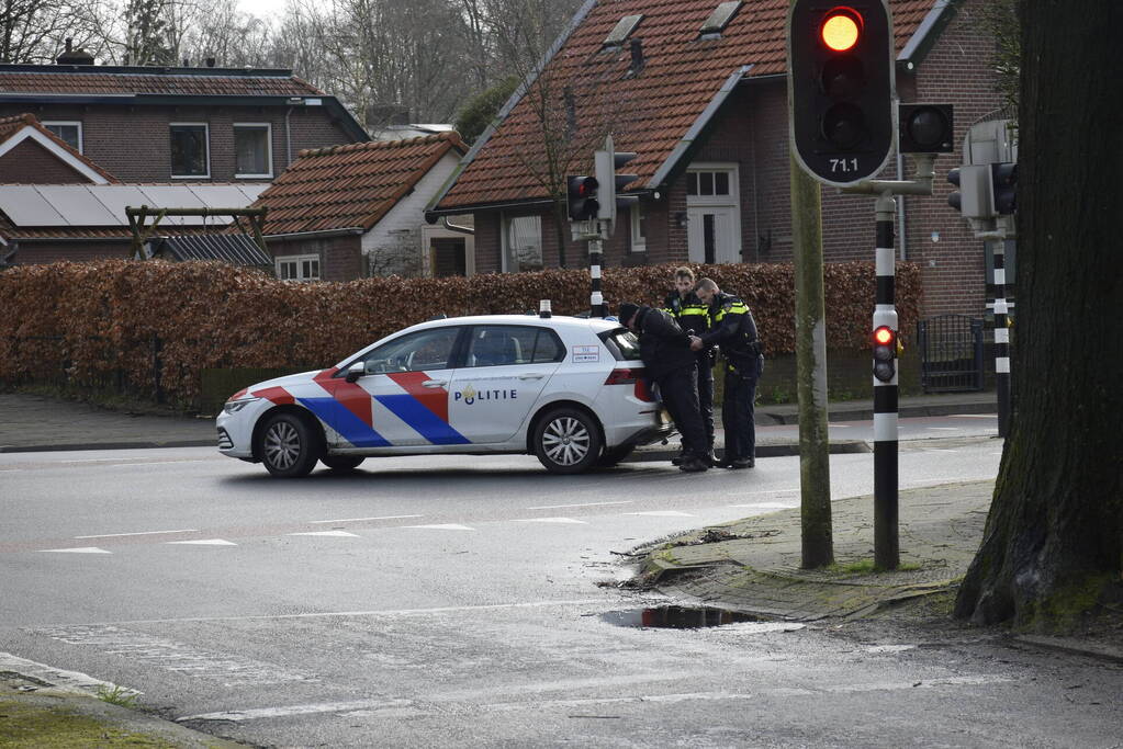 Korte achtervolging nadat persoon op speedpedelec door afzetting van ongeval rijdt