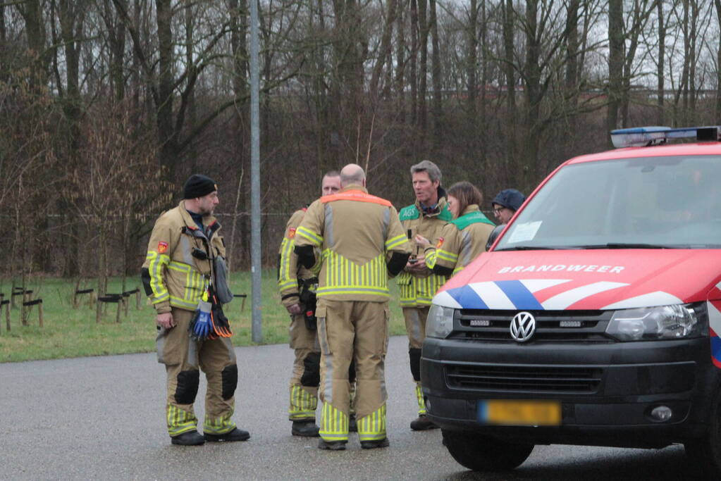 Brandweer ingezet voor personen met klachten op terrein rijkswaterstaat