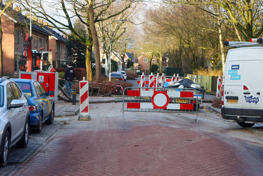 Deel van de veluwe sinds middernacht zonder water