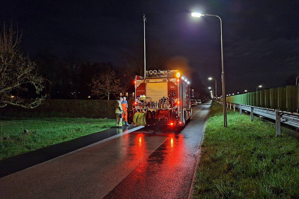 Overleden persoon aangetroffen in sloot