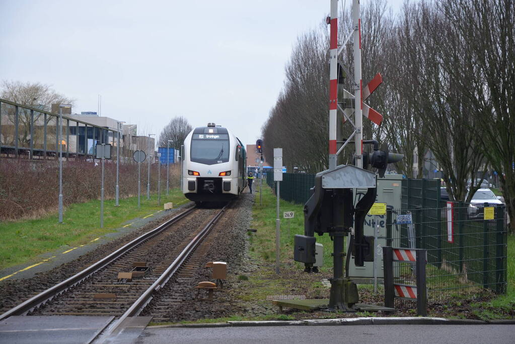 Persoon gewond bij aanrijding met trein