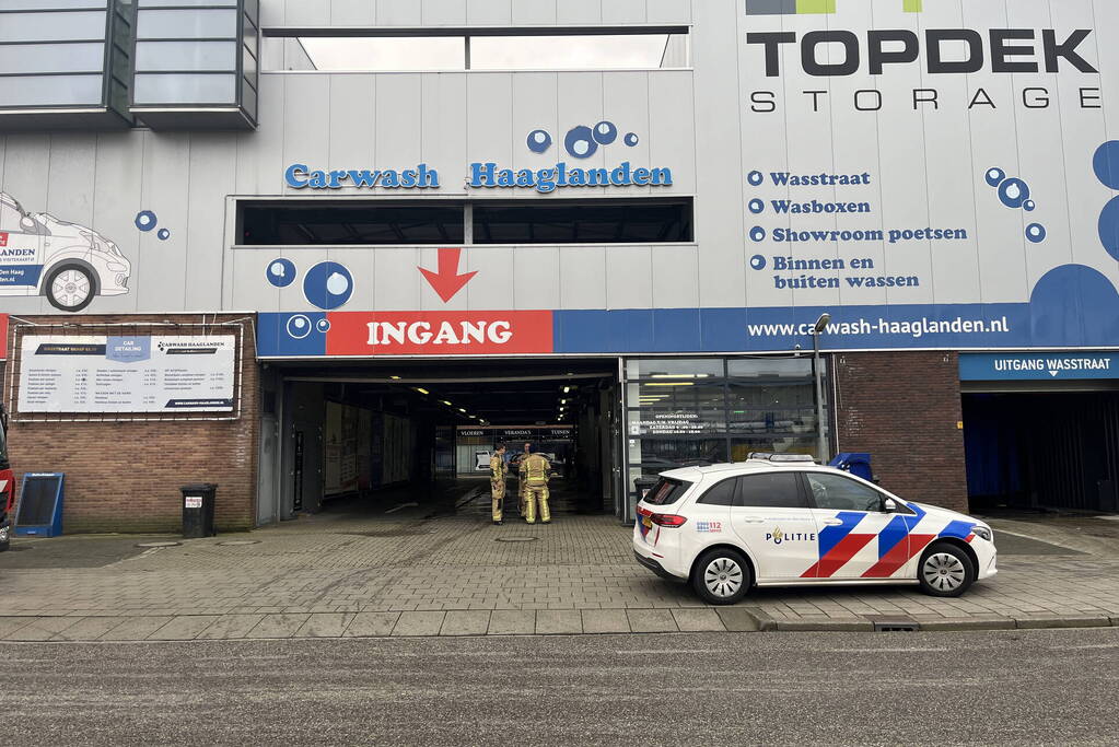 Grondstoffen voor de drugsproductie aangetroffen in bedrijfspand