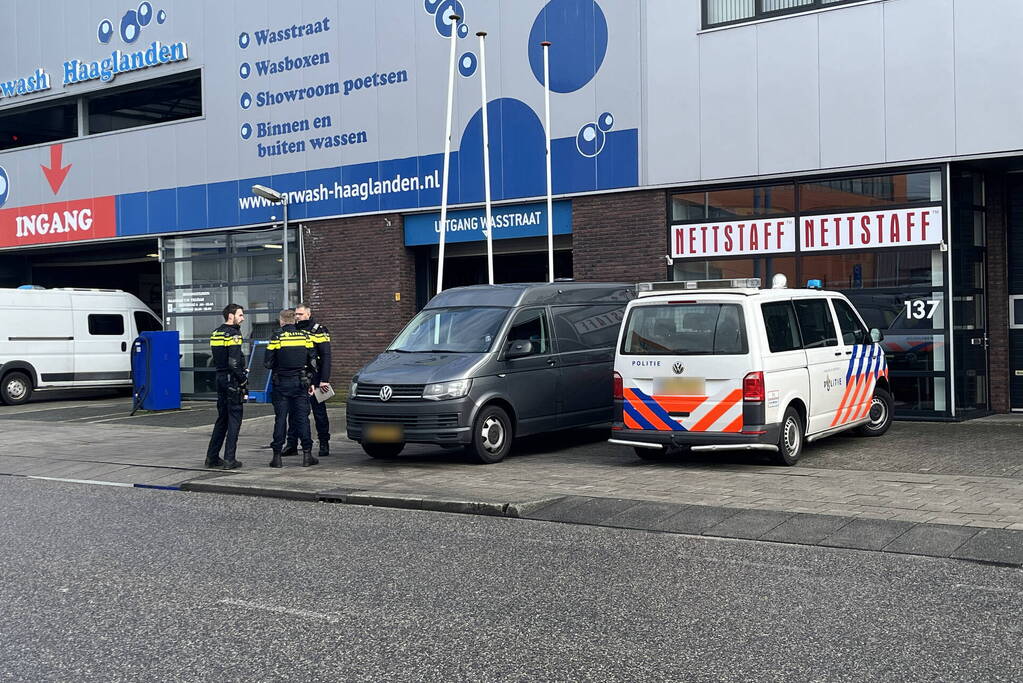 Grondstoffen voor de drugsproductie aangetroffen in bedrijfspand