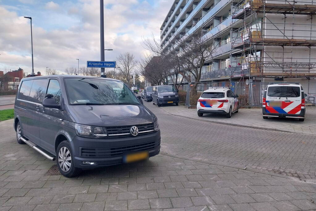 Onderzoek in flatwoning na aantreffen overledene