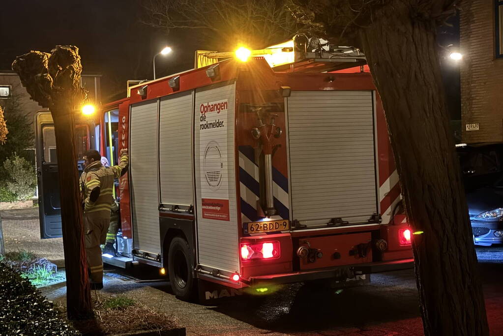 Woningbrand snel onder controle