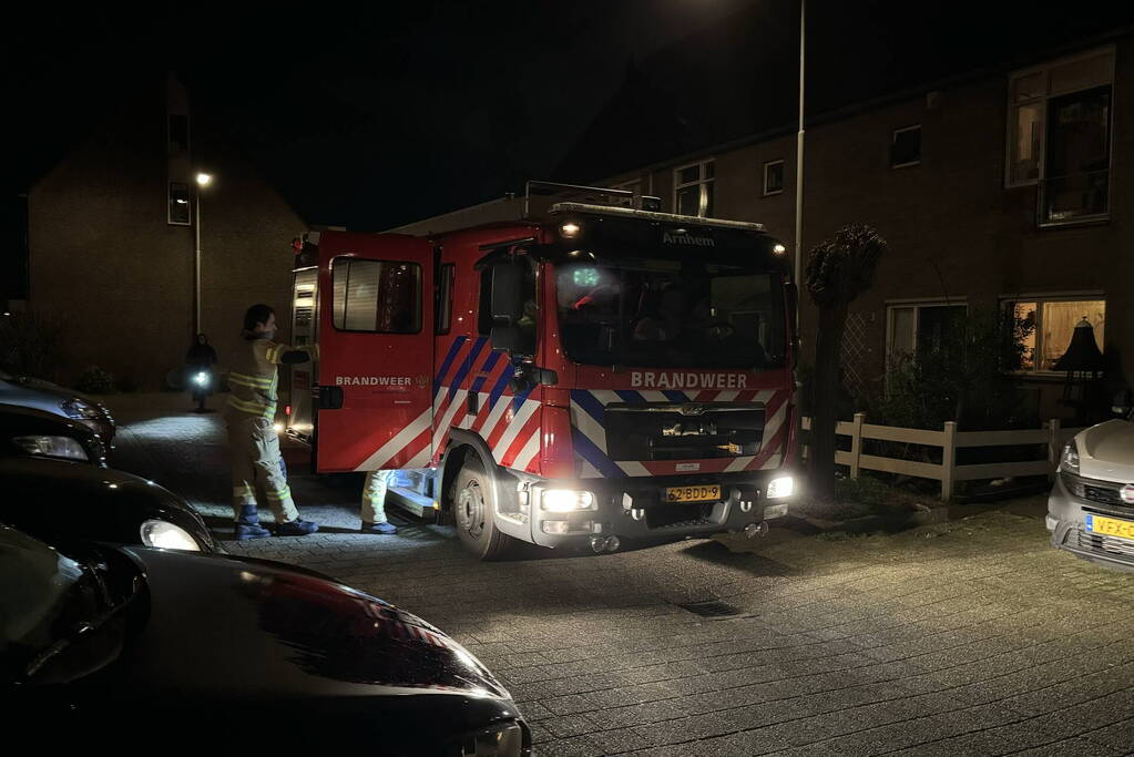 Woningbrand snel onder controle