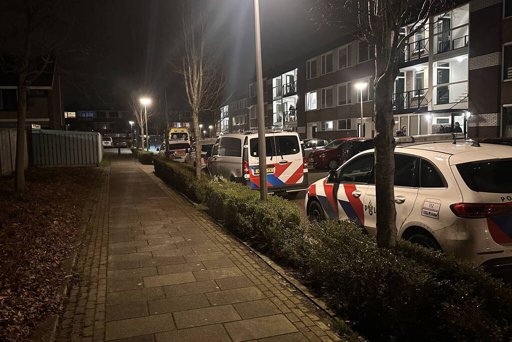 Politie-inzet bij steekincident