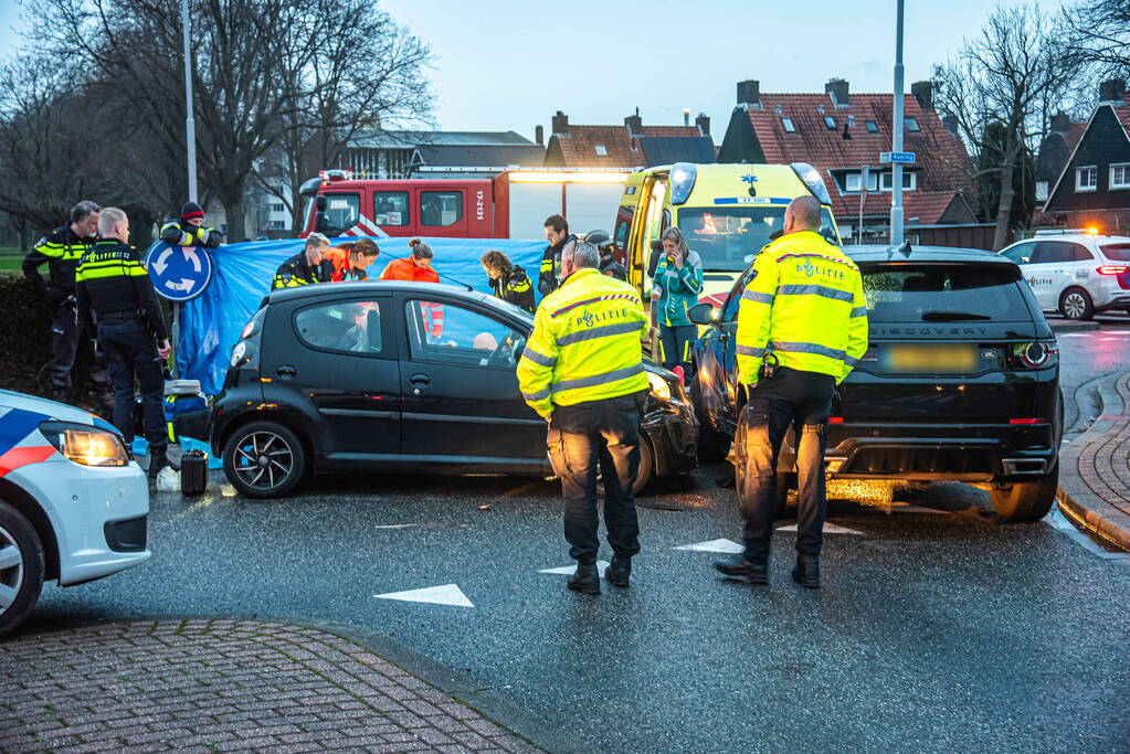 Gewonde bij zware aanrijding