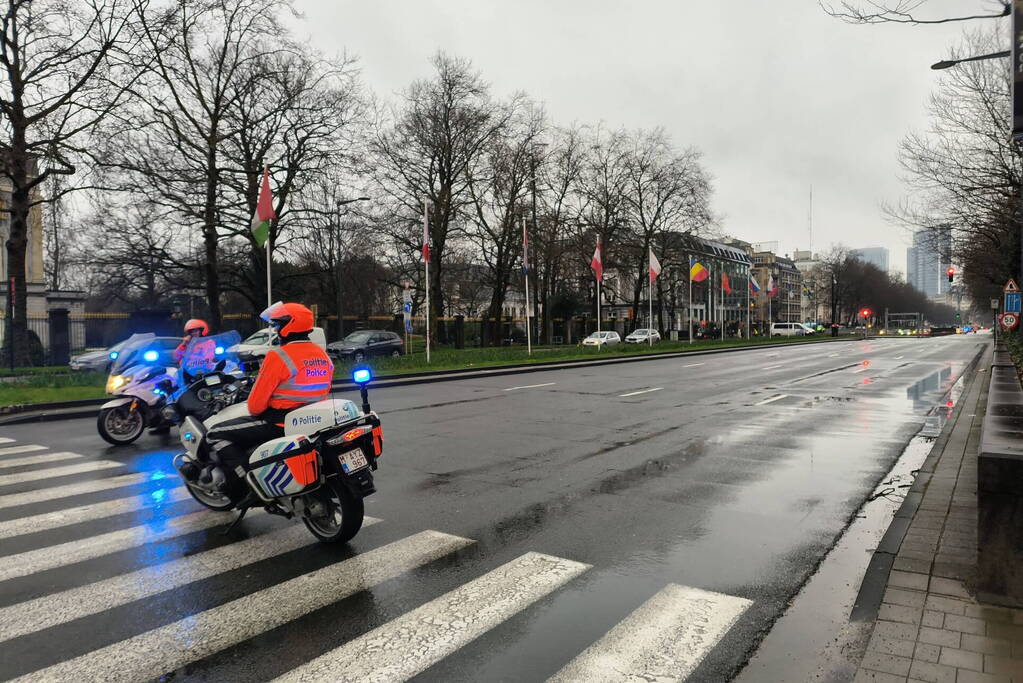 Boeren trekken richting euro parlement