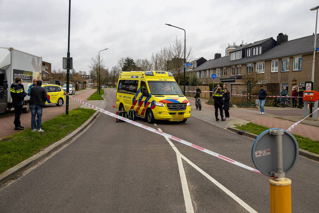 Meisje op een fatbike aangereden