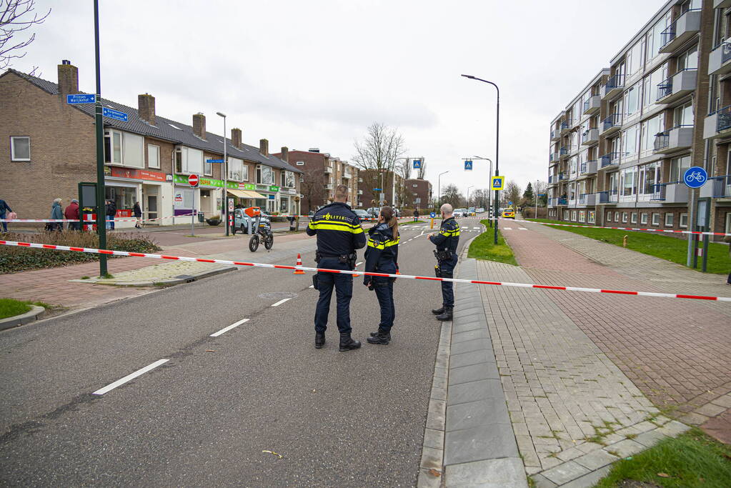 Meisje op een fatbike aangereden