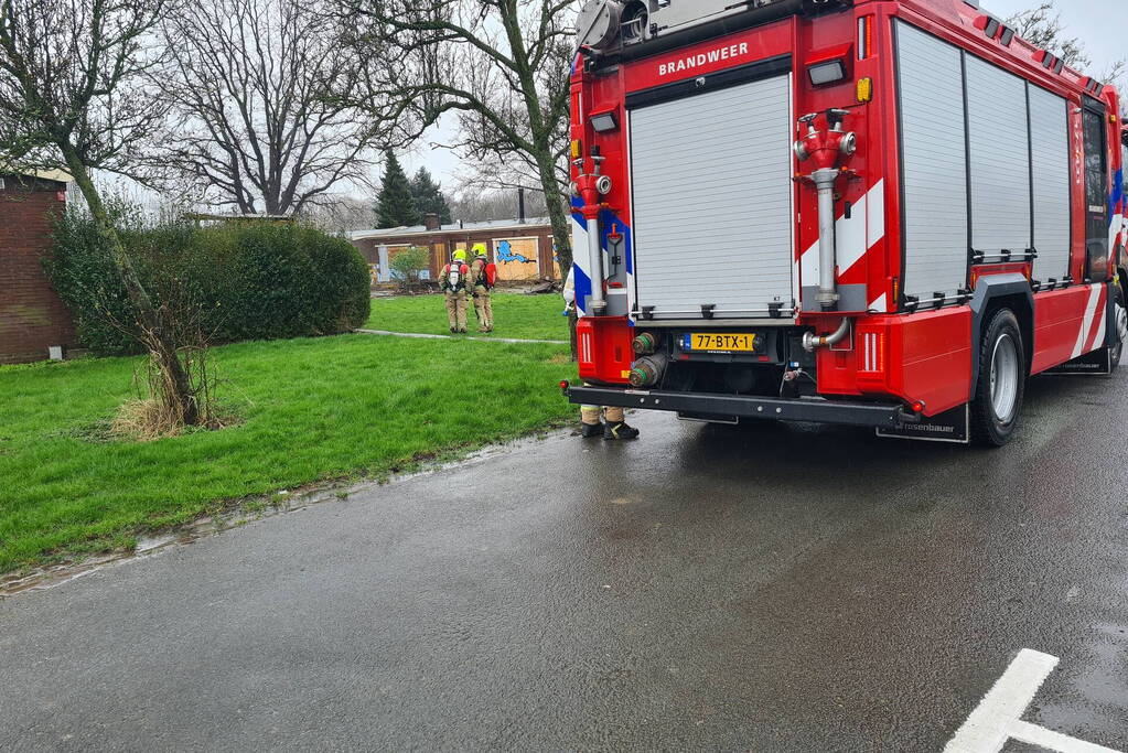 Wederom brand bij sloopwoningen