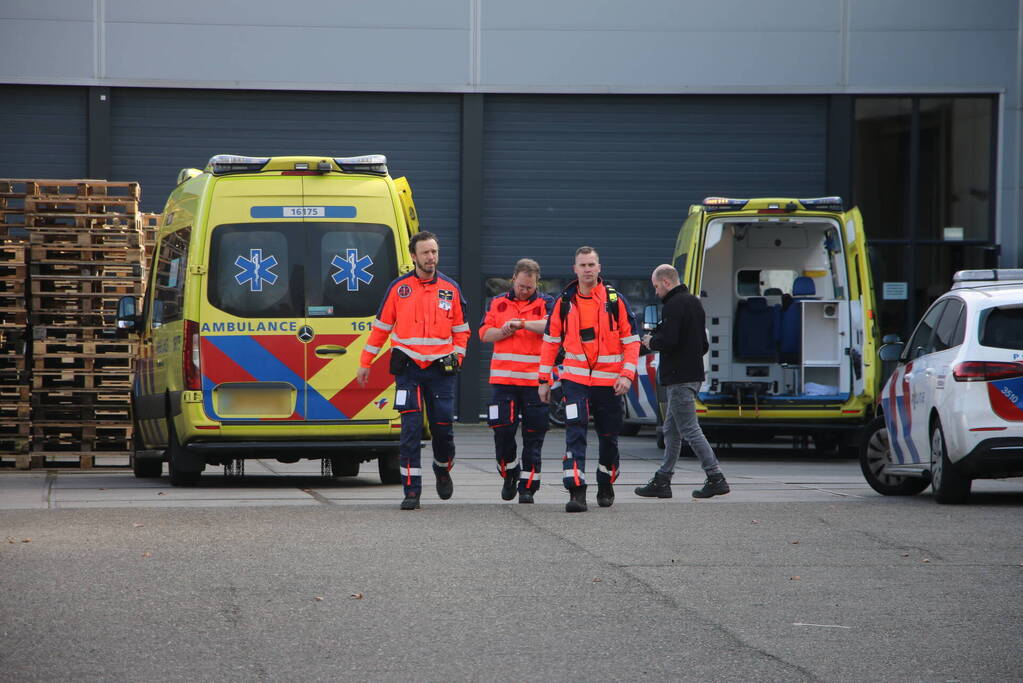 Traumateam ingezet bij medische noodsituatie