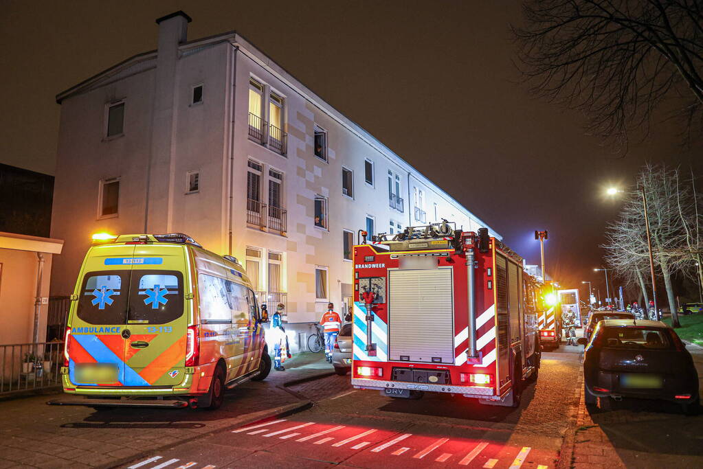 Straat afgezet na explosie