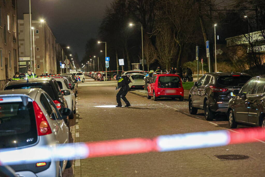 Straat afgezet na explosie