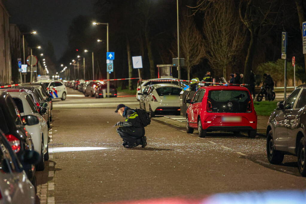 Straat afgezet na explosie