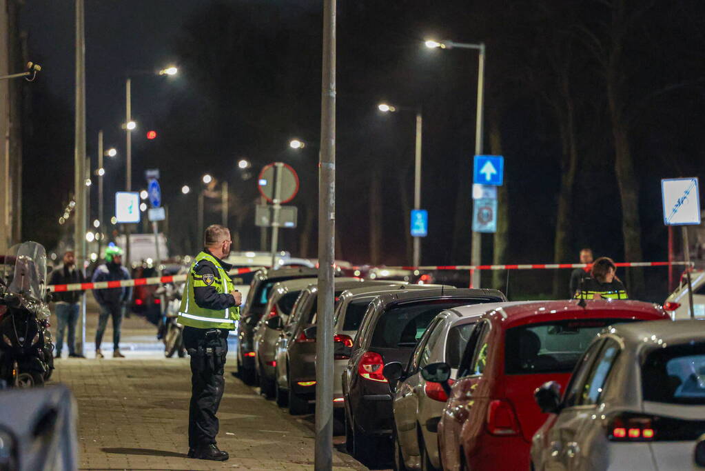 Straat afgezet na explosie