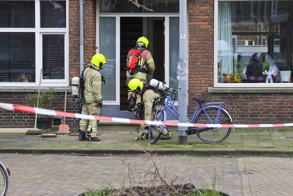 Gaslekkage in woning