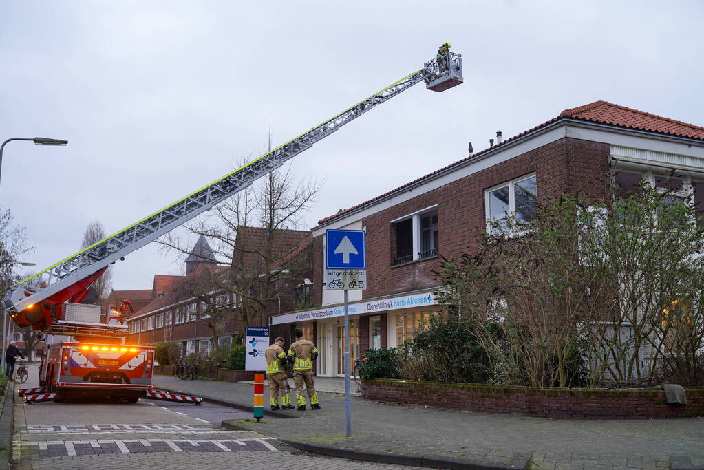 Woning gecontroleerd op mogelijke brand