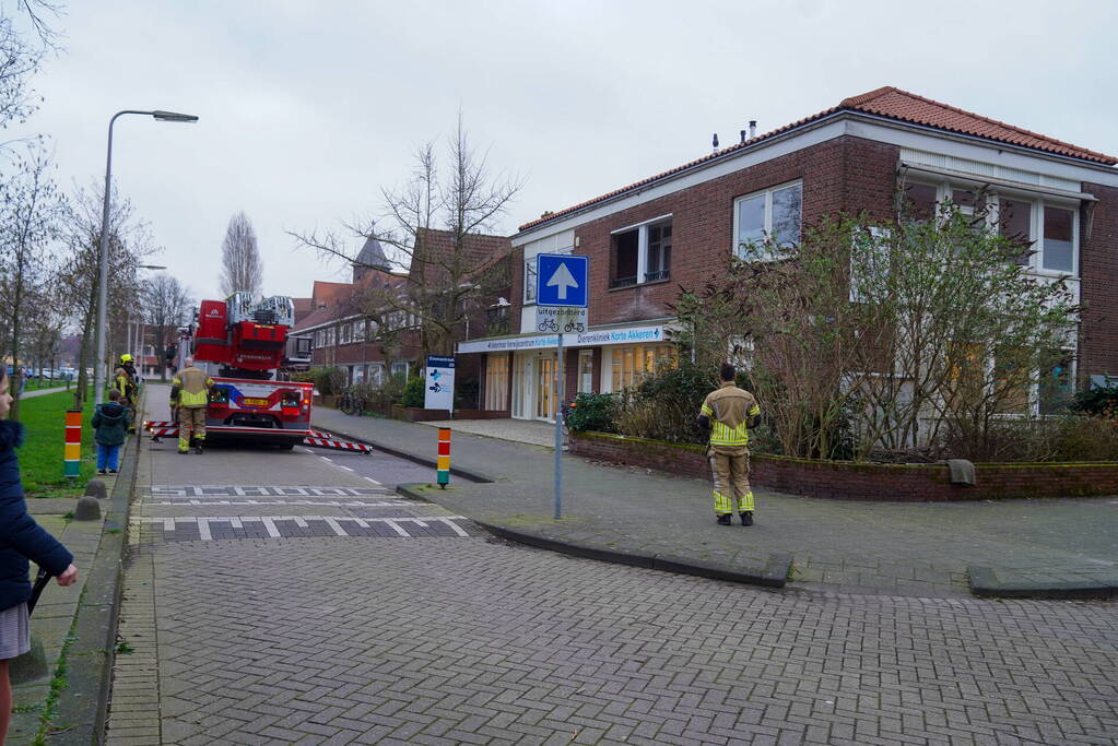 Woning gecontroleerd op mogelijke brand