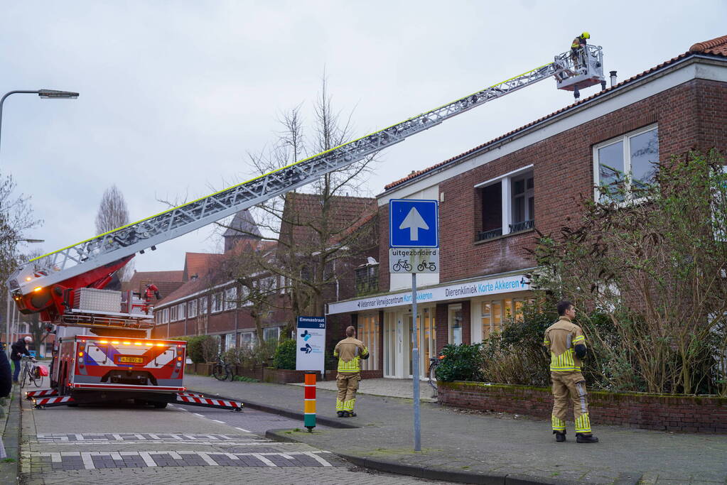 Woning gecontroleerd op mogelijke brand