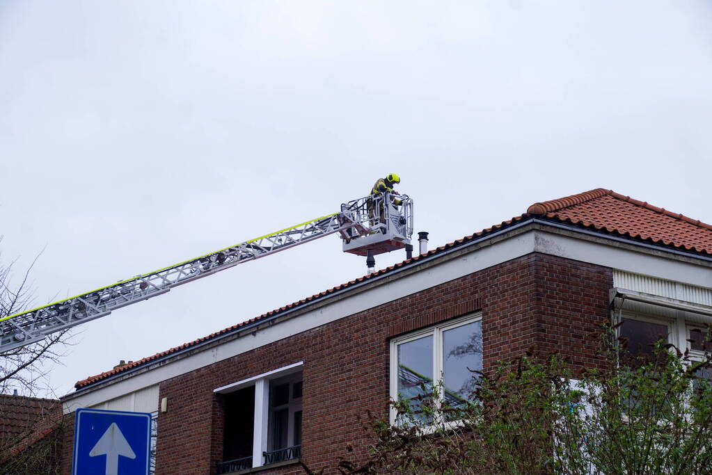 Woning gecontroleerd op mogelijke brand