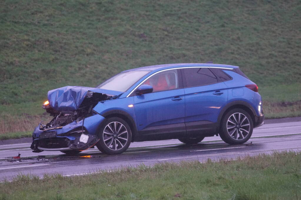 Flinke schade bij kop-staartbotsing