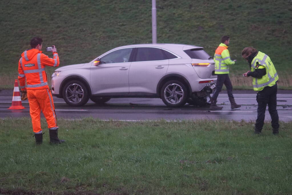 Flinke schade bij kop-staartbotsing