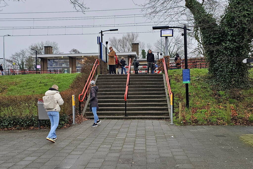 Door een aanrijding rijden er geen treinen tussen Maarn en Ede-Wageningen