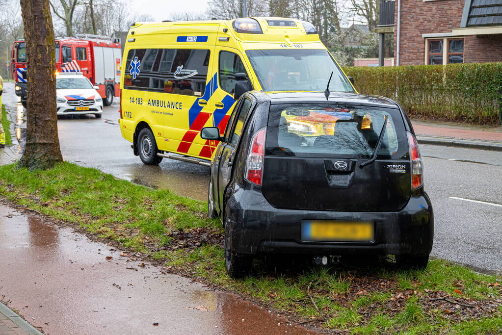 Gewonde bij ongeval op kruising