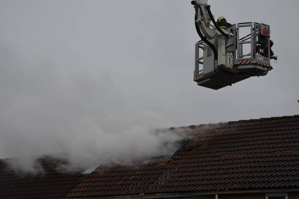 Flinke rookontwikkeling bij uitslaande woningbrand