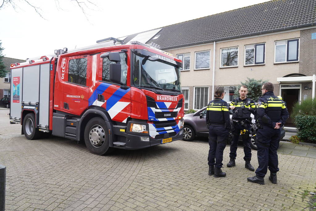 Rook uit wasmachine zorg voor brandweer op de stoep