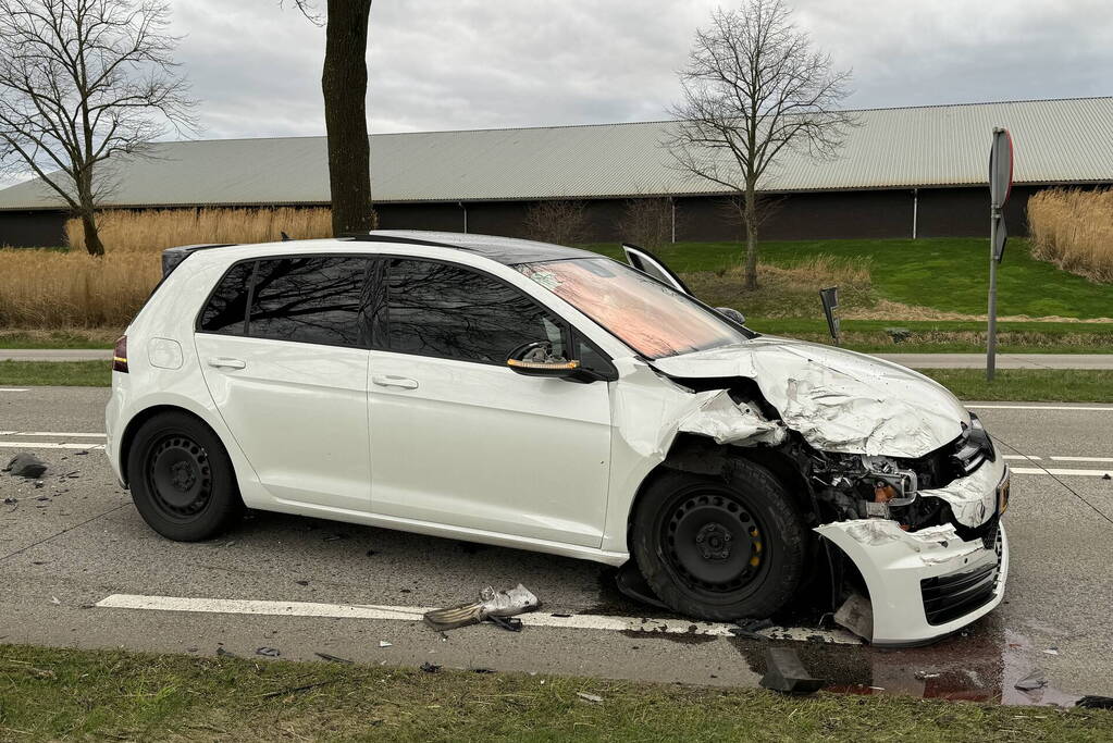 Forse schade bij kop-staartbotsing