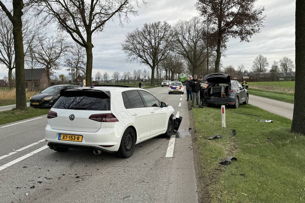 Forse schade bij kop-staartbotsing