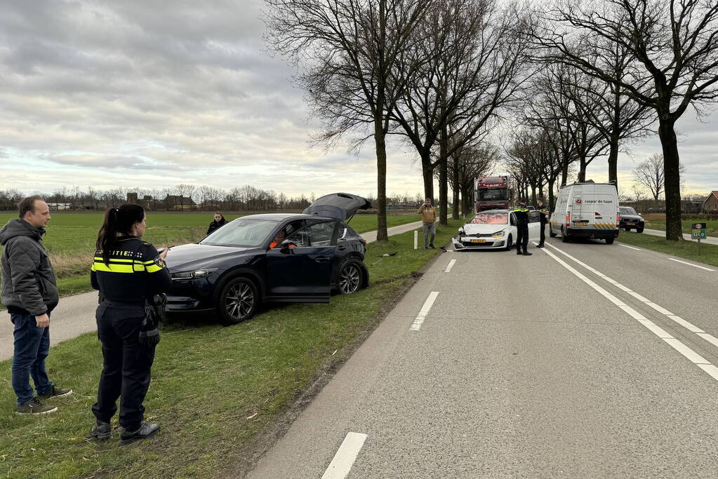 Forse schade bij kop-staartbotsing