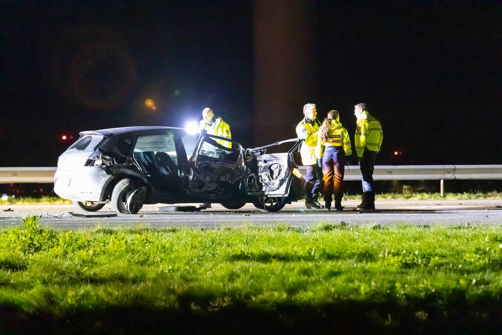 Automobilist overleden bij aanrijding