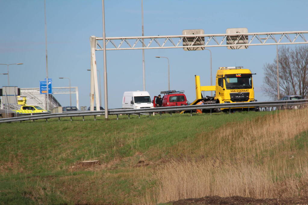 Veel schade bij eenzijdig ongeval