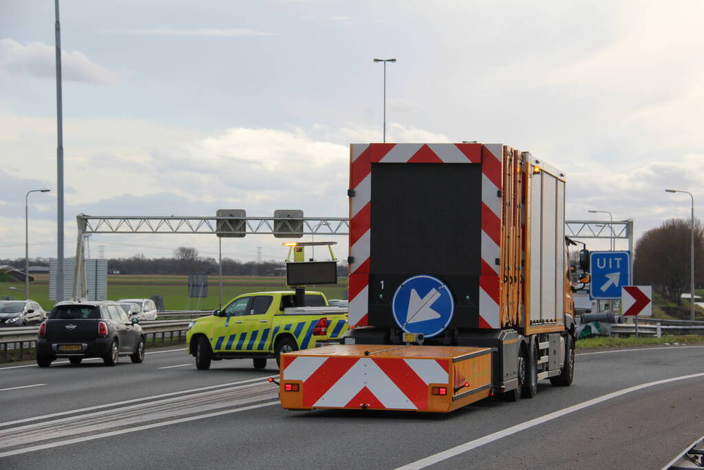 Veel schade bij eenzijdig ongeval