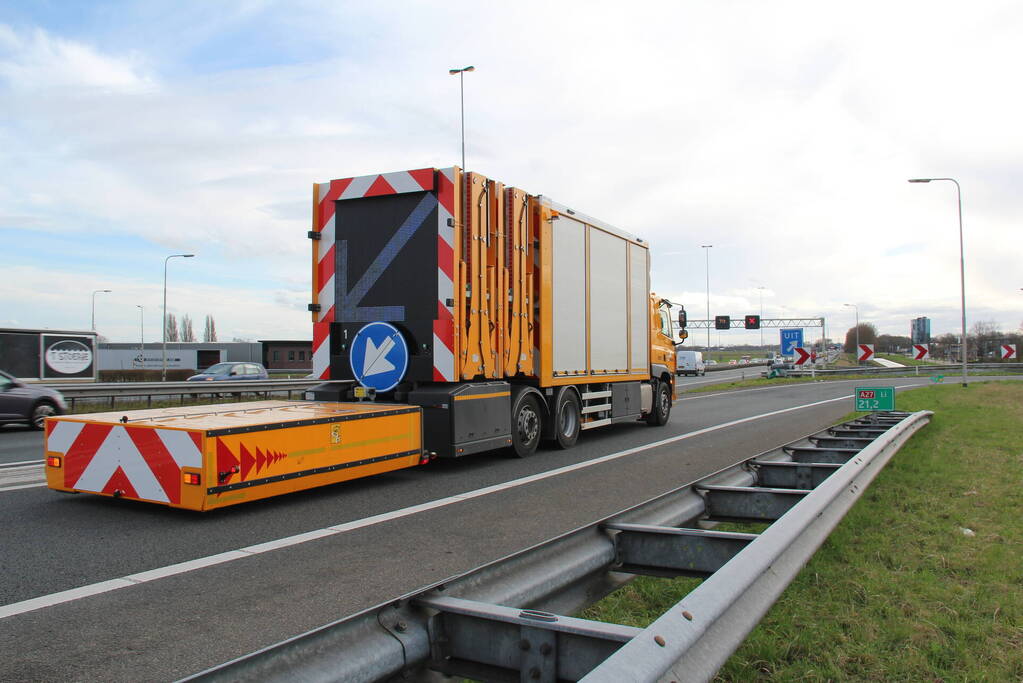 Veel schade bij eenzijdig ongeval