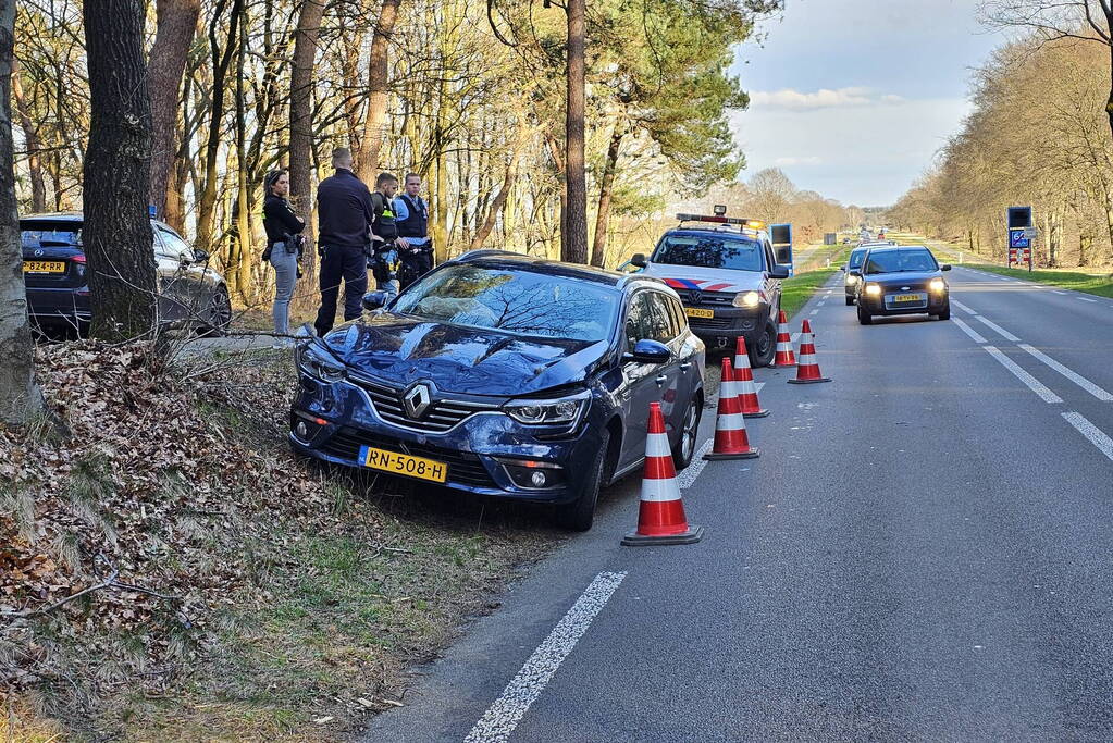 Schade na kop-staartbotsing