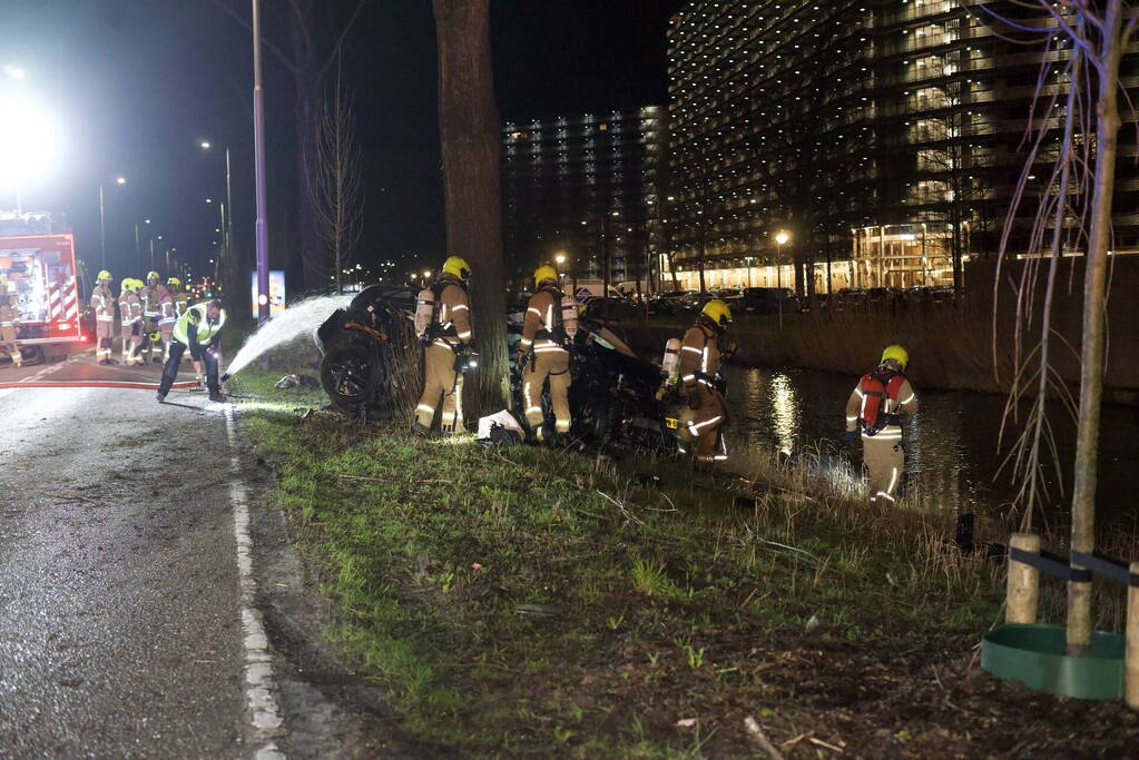 Persoon overleden bij eenzijdige aanrijding