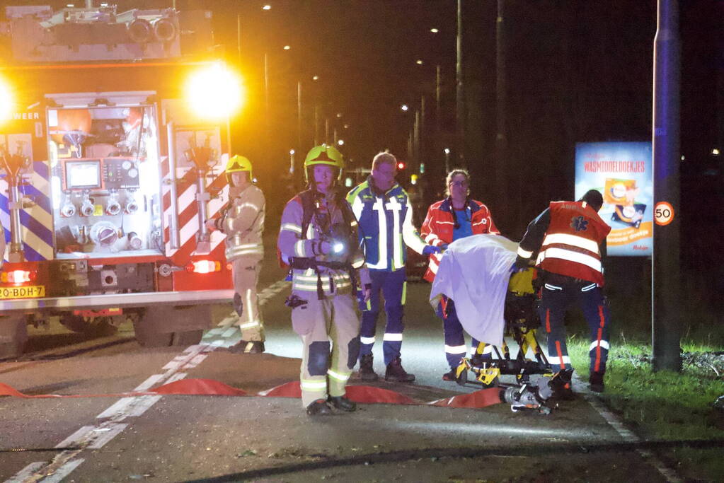 Persoon overleden bij eenzijdige aanrijding