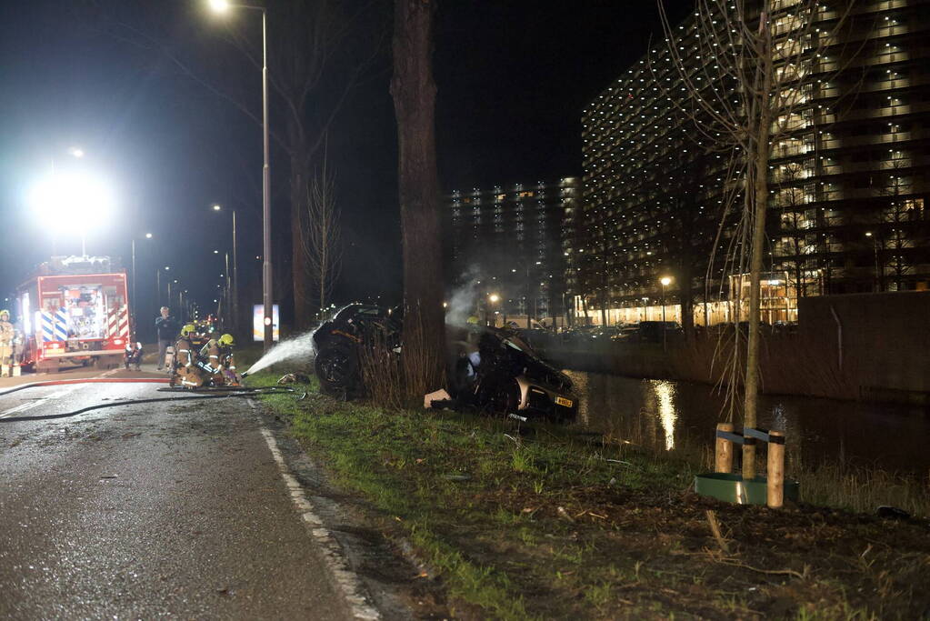 Persoon overleden bij eenzijdige aanrijding