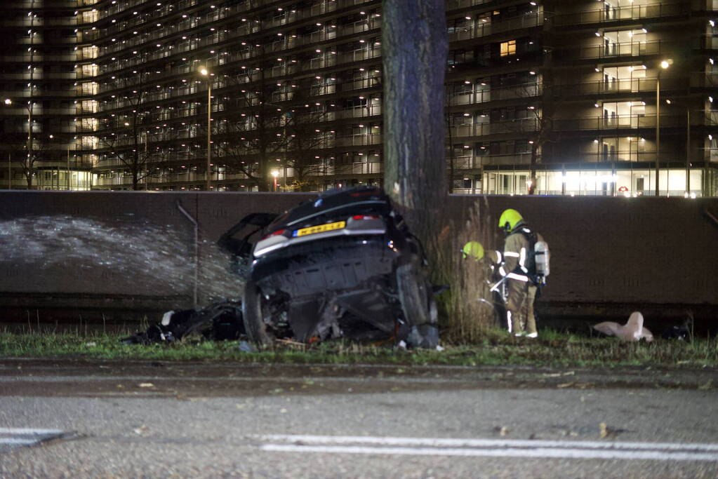 Persoon overleden bij eenzijdige aanrijding