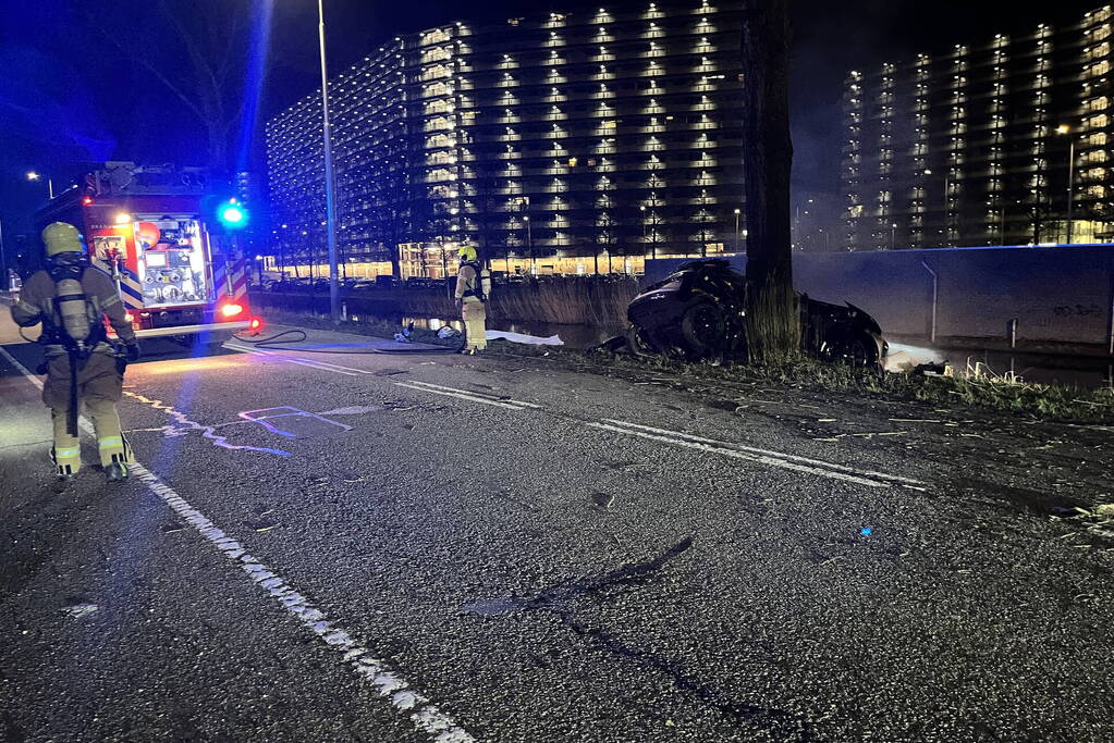 Persoon overleden bij eenzijdige aanrijding