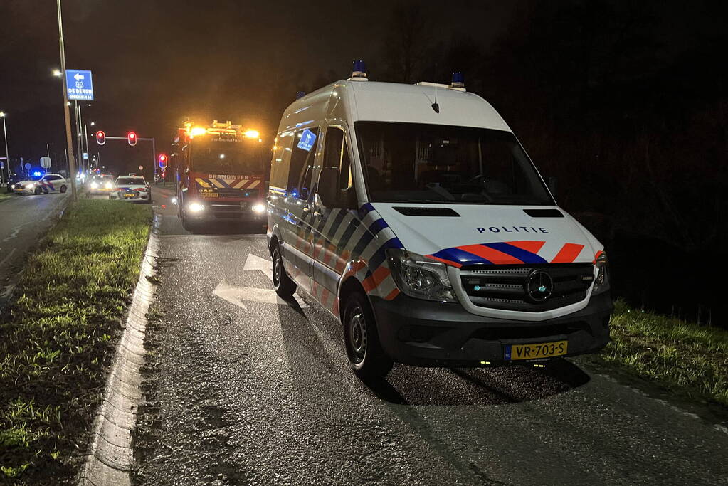 Persoon overleden bij eenzijdige aanrijding