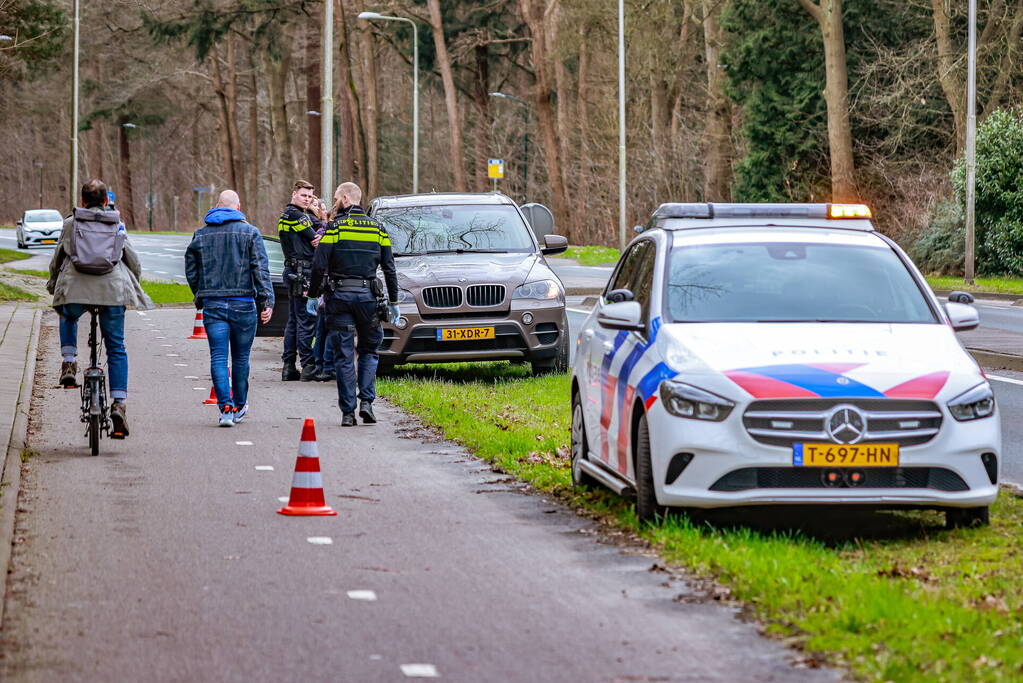 Automobiliste botst op voorganger